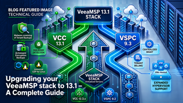Upgrading your VeeaMSP Stack to 13.1 - AI generated